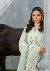 FROSTEL wearing this beautiful dress from ELAF LUXURY LAWN 2025 VOL 2